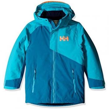 Helly Hansen Jr Cascade Jacket Chaqueta, Unisex niños, 632 Blue Wave, 10 años