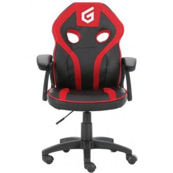 Conceptronic Eyota06R Silla Gaming Negra/Roja con Reposabrazos Acolchados, Ajuste en Altura y Peso Máximo Soportado de 120kg
