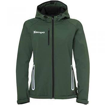 Kempa Chaqueta Soft Shell para Hombre, Color Negro, Talla Medium