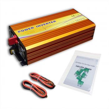 ECO-WORTHY 1500 W 12 V 24 V 220 V DC Inverter Pure sinusoïdale Off función MPPT Inverter W/rejilla