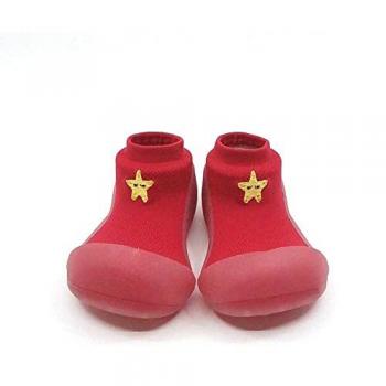 Zapatillas para Primeros Pasos Attipas - Modelo Verano Cool Rojo, Planas y Transpirables