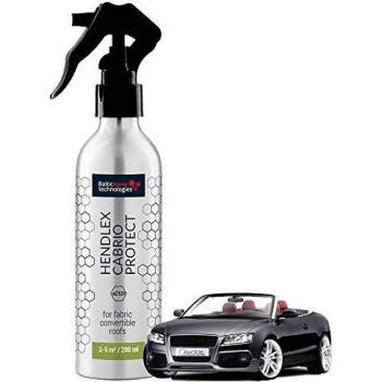 Hendlex Nano Spray Impermeabilizante Textil, Cabrio Protect Impermeabilizante de Capotas de Tela, Vinilo, Lona o Cualquier Capota Blanda 200ml