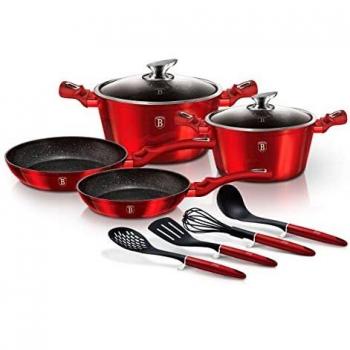 B BERLINGER HAUS BERLINGERHAUS PROFESSIONAL PRECISION Batería Cocina Inducción, sin PFOA, Aluminio