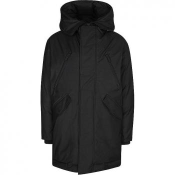 DSQUARED2 Men's Black Tech Down Parka Coat Size 54