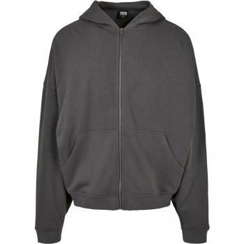 Urban Classics Organic 90's Zip Hoodie - Darkshadow - XL