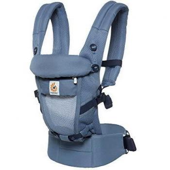 Ergobaby Mochila Portabebe Ergonómico Recien Nacido, Adapt Cool Air Mesh, Porta Bebes en Mochilas