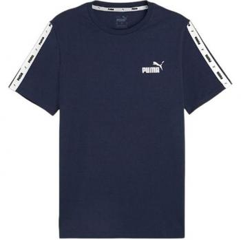 Camiseta Puma Essentials+ Tape Club Azul Marino para Hombre