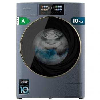 Lavadora Autodosis Carga Frontal 10 kg Ice Blue 1400 rpm Clase A Diseño Core Matrix Screen 9,2 Motor Inverter Plus 13 Programas Steammax Sanitize Onsmart