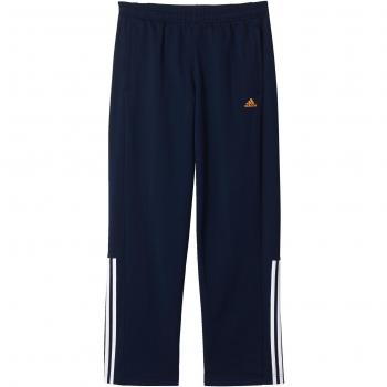 adidas REG COMF 1.0 - Pantalón para hombre, color azul marino / blanco / naranja, talla L