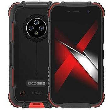 4G Móvil Resistente DOOGEE S35, Android 10 IP68 Smartphone Libre Antigolpes, 2GB+16GB
