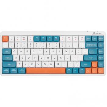 Teclado mecánico Tracer TRAKLA47309 Blanco Multicolor QWERTY
