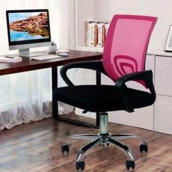 Silla de escritorio Classic Thinia Home con ruedas 86-95x52x65 cm