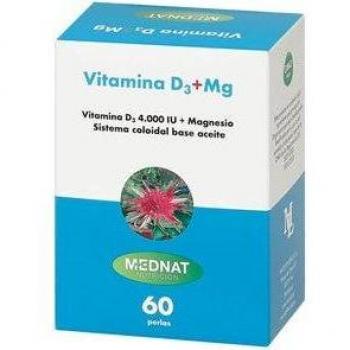 Suplemento de Vitamina D3 y Magnesio 4000IU - 60 cápsulas