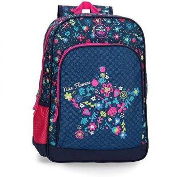 Mochila 42cm adaptable a carro Movom Nice Flowers
