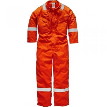Dickies Mens Lightweight Pyro Antistatic Coverall 320 Orange FR5404O