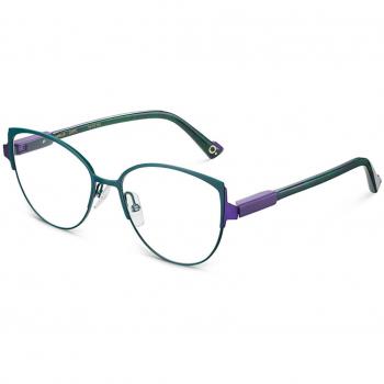 Etnia Barcelona Amalia GRPU Women’s Eyeglasses Green Size 54 (Frame Only) - Blue Light Block Available