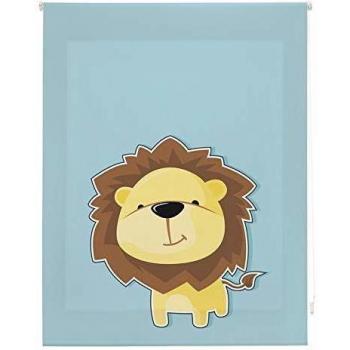Homeflex Storalia - Estor Digital Infantil Leon - Enrollable - 130X180 cm - Disponible en Varias Medidas
