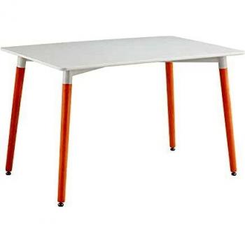 THINIA HOME Mesa de Comedor Gala Rectangular 120x80x74cm