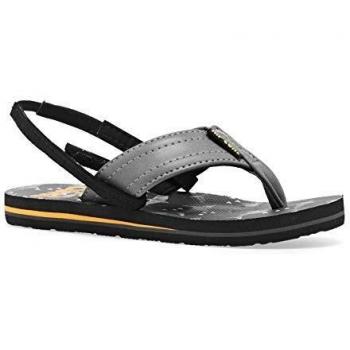 RIP CURL Ripper Kids Chanclas Nino Gris/Negro - 34 - Chanclas