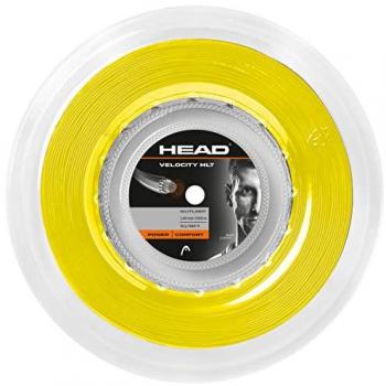 Cordaje Tenis Head Velocity MLT Bobina 200m Amarillo - Diámetro 1.35 mm / 15L