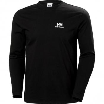 Camiseta manga larga Helly Hansen Yu20 negra - Talla M