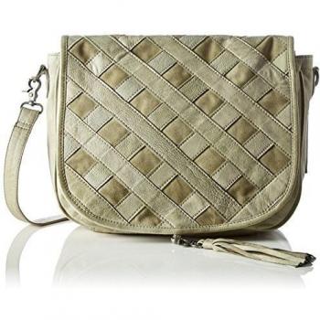 TaschendiebTD0723 - bolsa de medio lado Mujer
, color Gris, talla 39x30x13 cm