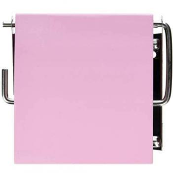 MSV 140401 - WC Soporte para Rollos de Papel de Acero Inoxidable, de Madera de Densidad Media, 13 x 15 x 1,5 cm