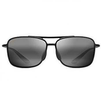 Maui Jim Black Unisex Sunglasses, Size: 61 MM