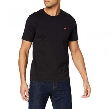 Levi's® Original Micro Logo Black T-Shirt for Men - XL