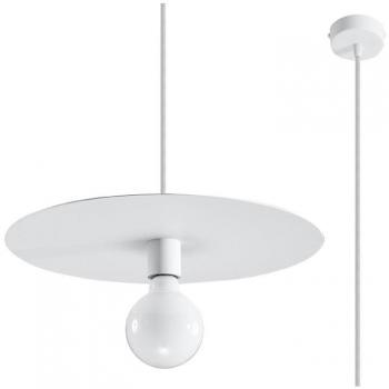 Lámpara de Techo Colgante Flavio, Acero Blanco, E27, 105cm