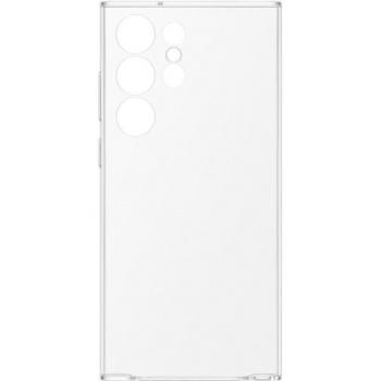Samsung EF-QS918CTEGWW Transparent Silicone Case for Galaxy S23 Ultra, 17.3 cm (6.8) Monochromatic Cover
