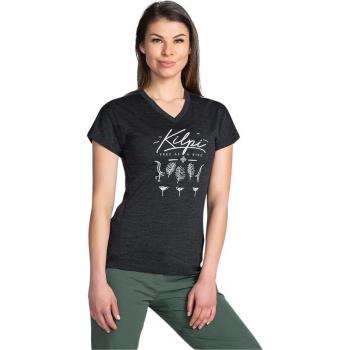 Kilpi MERIN Women's Functional Short Sleeve Merino T-Shirt - Dark Grey