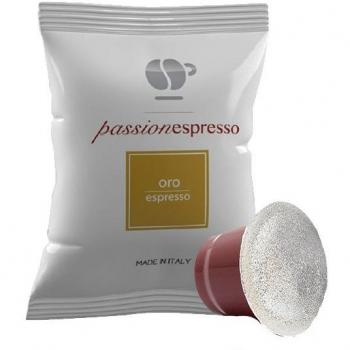 - Lollo - Oro. 100 cápsulas de café compatibles máquinas Nespresso