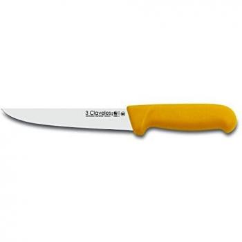 3Claveles 1375 - Cuchillo deshuesar, ancho, 18 cm, 7 pulgadas