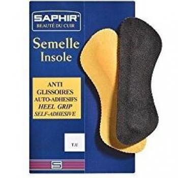 Plantilla Antideslizante Autoadhesiva Saphir Beaute Du Cuir - Negro - 1 Par