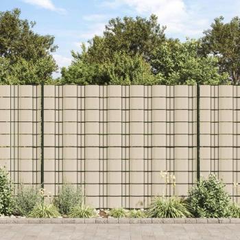 vidaXL Garden Privacy Screen PVC 70x0.19 m Cream