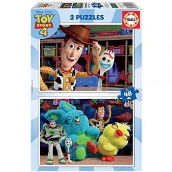 Puzzle Doble Toy Story 4 - 2x48 Piezas