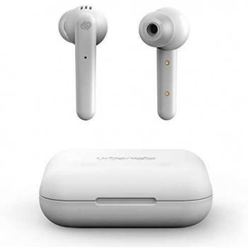Urbanista Auriculares inalámbricos True Wireless Paris 20hrs de reproducción, Estuche de Carga inalámbrico y Bluetooth 5.0, Compatible con Android e iOS - Blanco