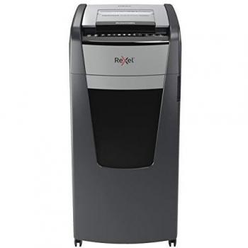 Rexel Optimum Autofeed Destructora de Papel de Alimentación Automática con Microcorte P5, 600 Hojas, Papelera de 110 L, con Ruedas, 2020600M