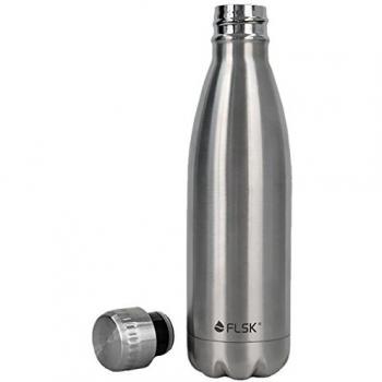 FLSK Unisex's Vacuum Flask, Stainless, 500 ml