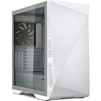 Caja Semitorre ATX Zalman Z9 Iceberg Blanca con 4 Ventiladores de 140 mm y Panel Lateral de Cristal Templado