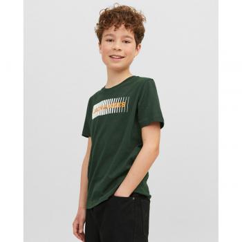 Camiseta de niño Jack & Jones con logo estampado manga corta