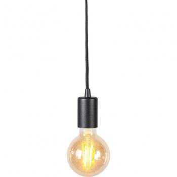 Lámpara Colgante Inteligente Negra WiFi G95 Diseño Acero 1x4.9W