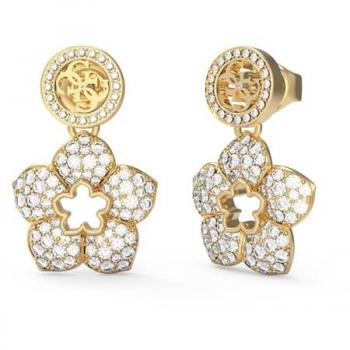 Pendientes Brillantes de Invierno Guess JUBE04471JWYGT-U en Oro