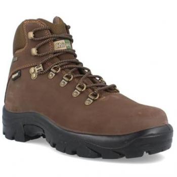 Botas Chiruca Pointer 02 GORE-TEX marrón cacao impermeables de serraje para trekking y montaña - 43