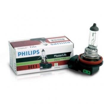 Lámpara Halógena H11 Philips MasterLife 24V 70W