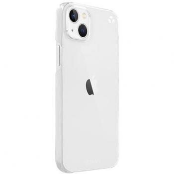 Muvit For Change Carcasa Recycletek Transparente Antibacterias Compatible con Apple iPhone 14 Plus