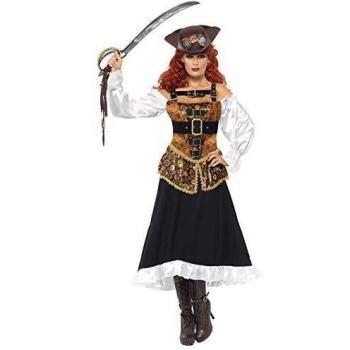 Smiffy's - Disfraz de moza pirata, talla M