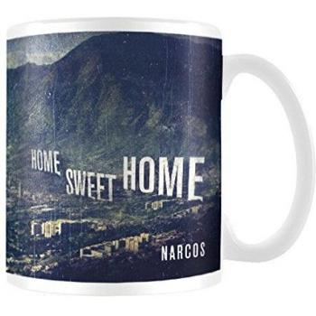 Narcos Taza de cerámica Sweet Home, Multicolor, 7.9 x 11.00 x 9.3 cm