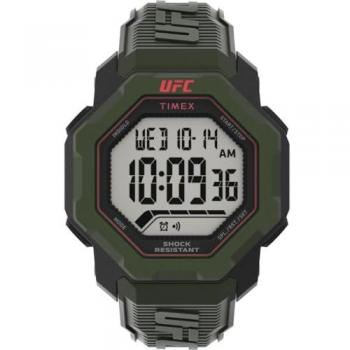 Timex UFC Knockout Digital Watch, Green male, Size: ONE SIZE